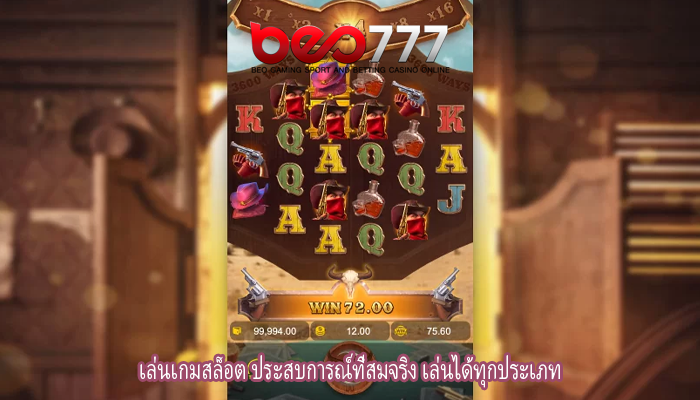 เล่นเกมสล็อต ประสบการณ์ที่สมจริง เล่นได้ทุกประเภท